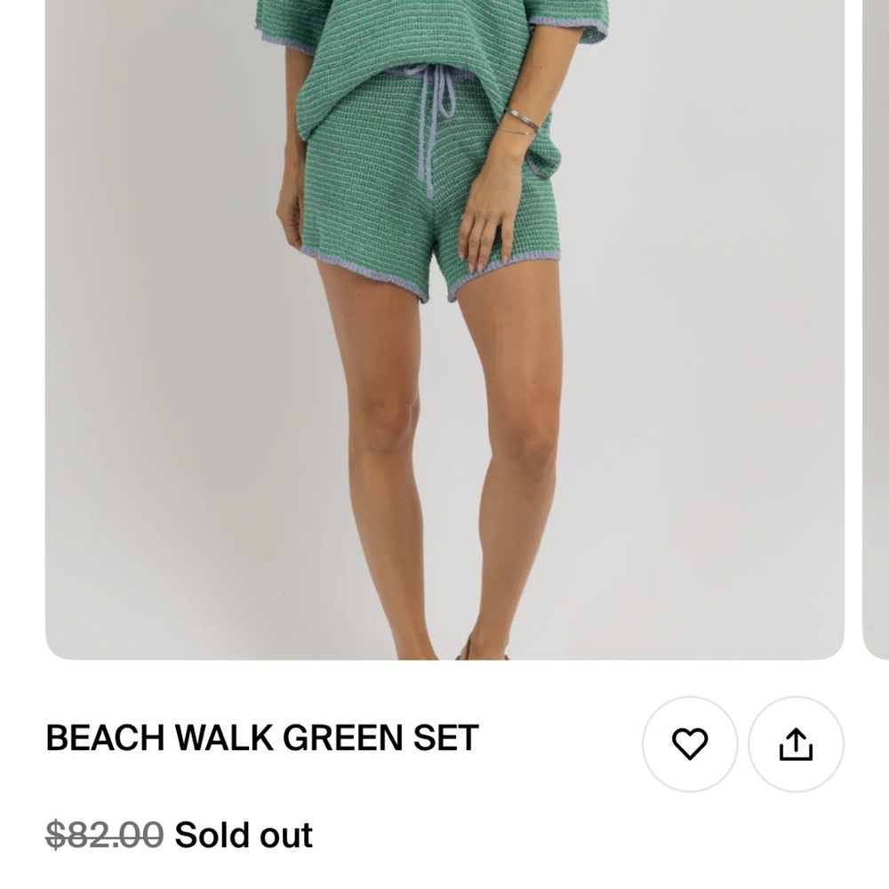 Green Knit Set - Picture 8 of 8